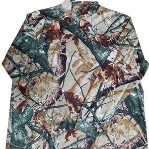 Outfitter Camouflage Men's Long Sleeve Pullover Shirt Size XL 72220-0171